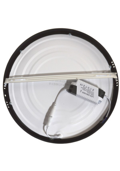 Panel led Illuvia 24W 4000K czarny | LEDownia.pl