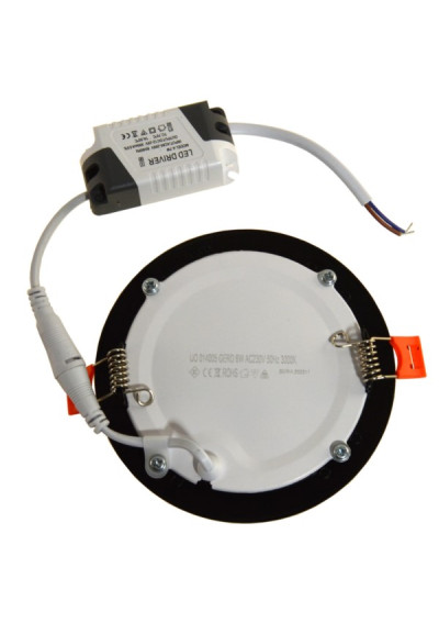 Auron LED Panel Oriva 6W 3000K Black | LEDownia.pl