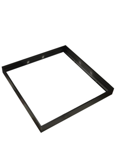 Surface Mount Housing 595x595mm Riven HQ RAL9011 Panel | LEDownia.pl