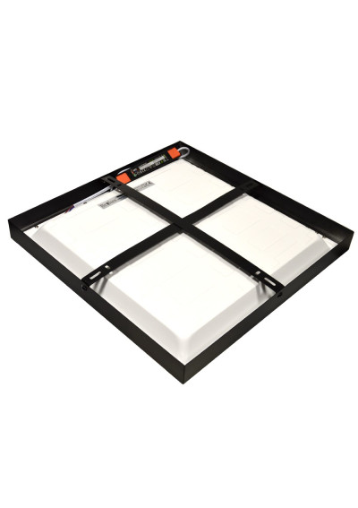 Luxen Surface Mounted LED Panel 400x400 30W 4000K Black | LEDownia.pl