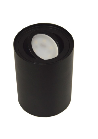 Oprawa sufitowa Merida czarna okrągła 85x115 rucho | LEDownia.pl