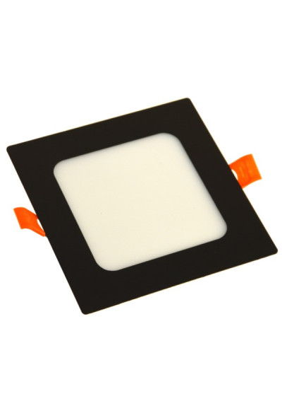 Caldin LED Panel 6W 230V 4000K Black | LEDownia.pl