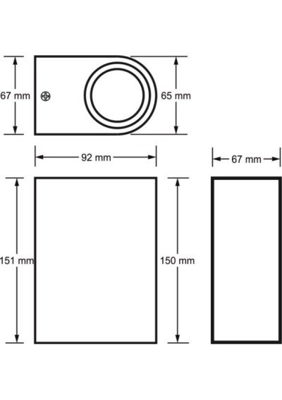 Oprawa elewacyjna Forti 2x GU10 antracyt | LEDownia.pl