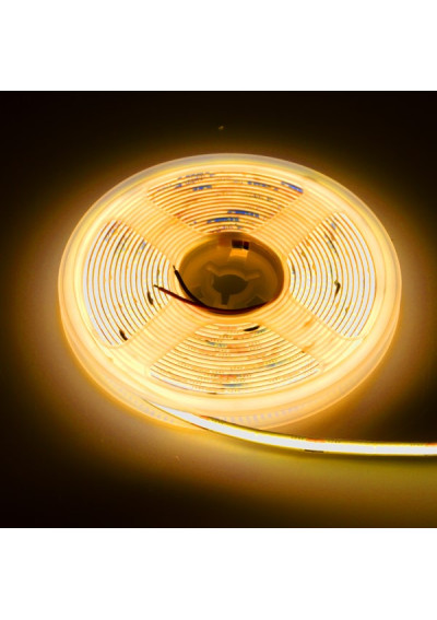 Taśma LED COB 10mm 24V 11W/m 3000K 528LED/m IP20 5m Premium ledownia.pl