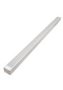 Lux Line Fixture for T8X1 Fluorescent Lamp White Iron