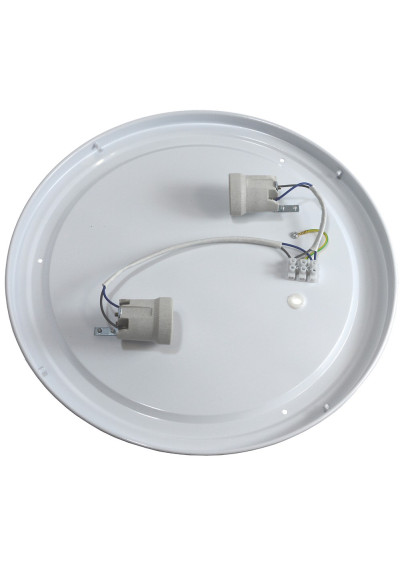 Vela Ceiling Light 2E27 Silver 330mm | LEDownia.pl