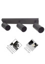 Lamp spotlight FOLIO 3xGU10 Black