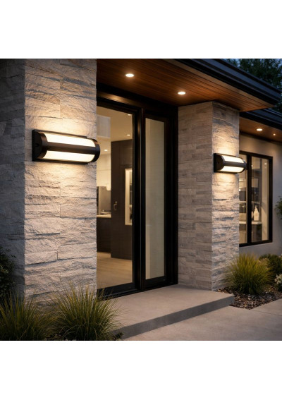 Velora C Black Wall Lamp E27