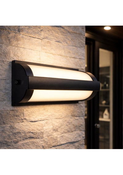 Oprawa elewacyjna Velora C czarna E27 | LEDownia.pl