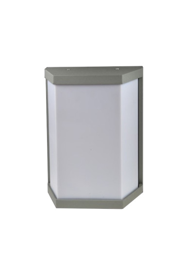 Oprawa elewacyjna LED Velora D 12W DW szara | LEDownia.pl