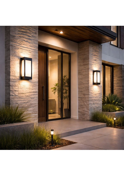 Oprawa elewacyjna LED Velora E 12W 4000k czarna | LEDownia.pl