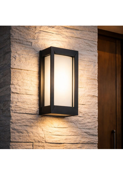 Oprawa elewacyjna LED Velora E 12W 4000k czarna | LEDownia.pl