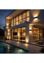 LED facade luminaire Lumina 2 x 3w 3000K anthracite