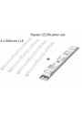 RasterPRO HE 4x18W – zestaw ledyfikacyjny LED