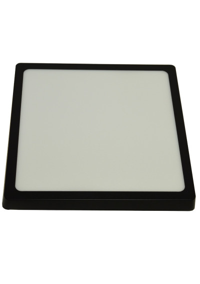 Panel led Gerry 24W 230V 4000K czarny