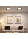 LED Panel Gere 18W 230V 4500K Black