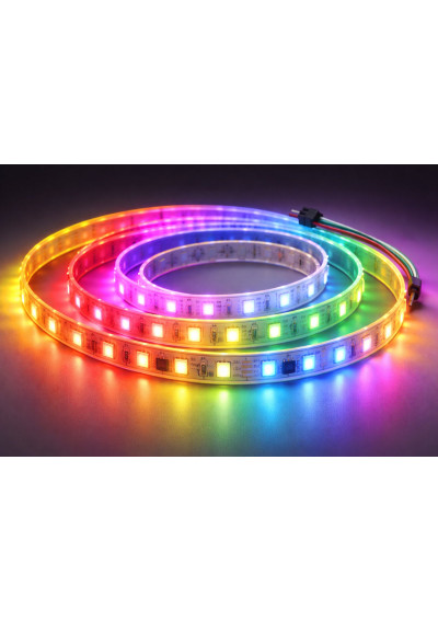 Taśma LED SMD cyfrowa WS2811/SPI 24V ARGB 60LED/m IP20 1m ledownia.pl