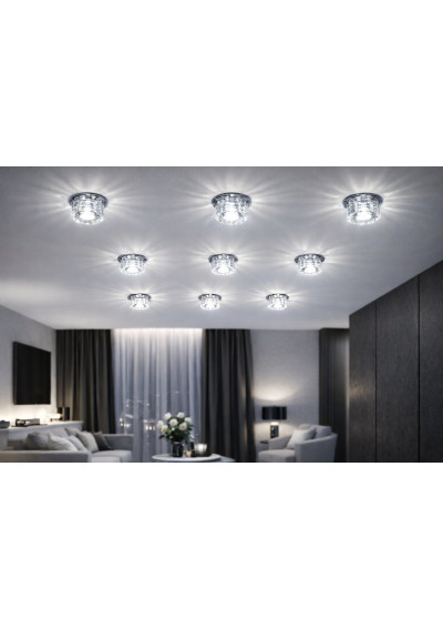 Kryształowa lampa LED 3W 4000K premium | LEDownia