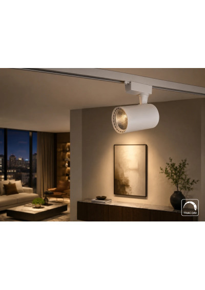 Reflektor szynowy LED DIM 30W TRIAC biały | LEDownia.pl