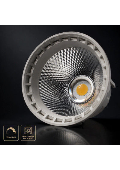 Dimmable LED Track Light 30W TRIAC Black | LEDownia.pl