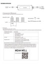 Zasilacz LED CV PWM Mean Well PWM-200-24KN 199,2 W 24 V DC – schemat sterowania