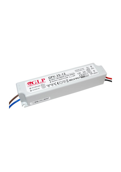 GLP GPV-35-12 power supply 36 W 12V DC CV IP67