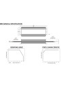 GLP GLG-300-12 power supply 300 W 12V DC CV IP67 – dimensions