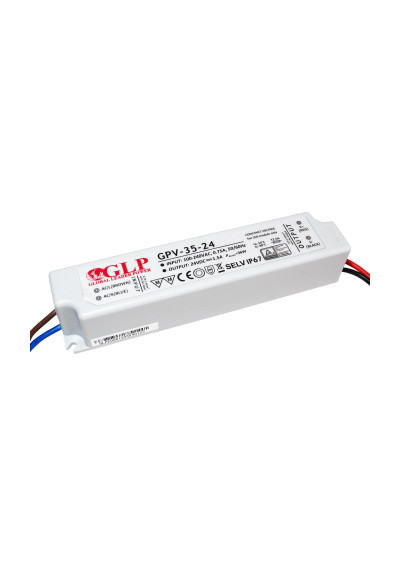Zasilacz GLP GPV-35-24 36W 24V DC CV IP67