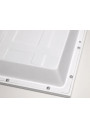 Panel LED CHS 595×595 mm – tylna obudowa i detal konstrukcji