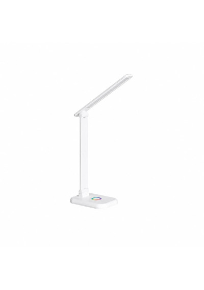 Biała lampa biurkowa LED Alm White 12W – widok główny