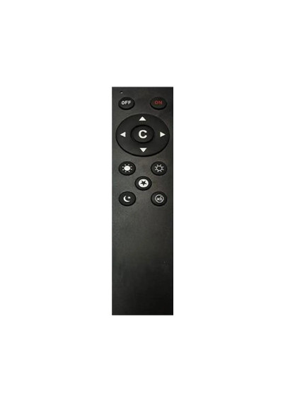 Wave LED ceiling light remote for brightness and colour temperature control