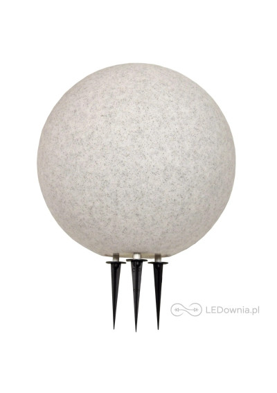 Garden sphere light E27 40 cm stone-effect