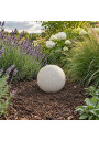 Garden sphere light E27 40 cm stone-effect in the garden