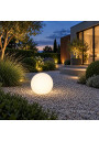 White E27 garden globe 35 cm neutral white light effect
