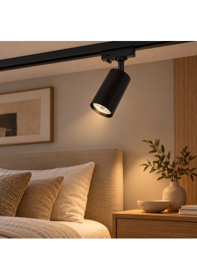 Tessa XD-IK291B – lifestyle scene beside a bedroom bed, example bulb