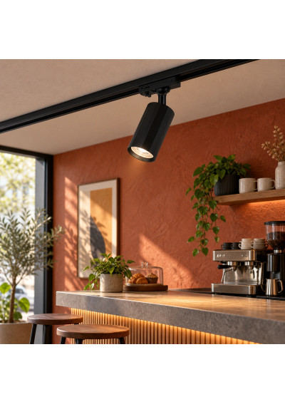 Tessa XD-IK291B – lifestyle scene above a cafe counter, example bulb