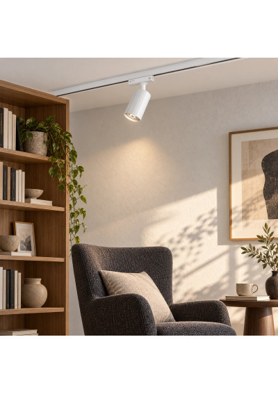 Tessa XD-IK291W – lifestyle scene in a living room corner, example bulb