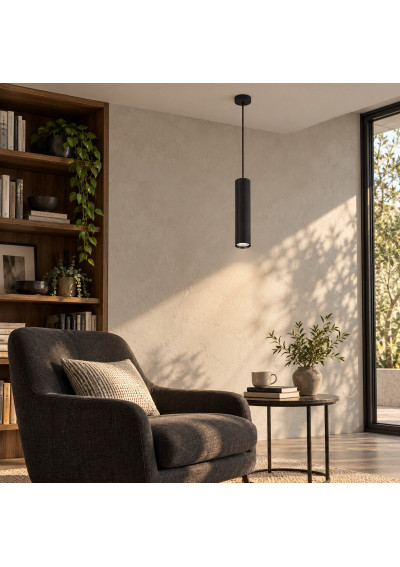 Tessa XD-IK292B – lifestyle scene in a living room corner, example bulb