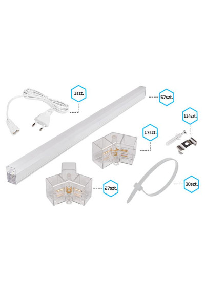 Hexagon 14L 570W – components and connections 4