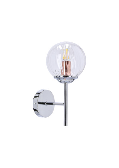 Lampa ścienna Best 1xE14 chromowy 17 cm