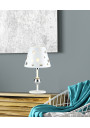 Lampa stołowa Batley 1xE14 biały 25 cm - zdjęcie produktu 1