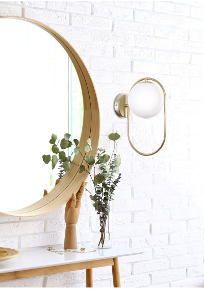 Lampa ścienna Cordel 1xG9 mosiężny 22 cm - zdjęcie produktu 7