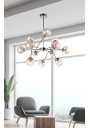 Best pendant light 12xE14 chromee 82 cm - product image 4
