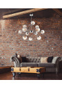 Best pendant light 12xE14 chromee 82 cm - product image 5