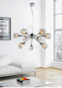 Dixi pendant light 9xE14 chromee 68 cm - product image 3