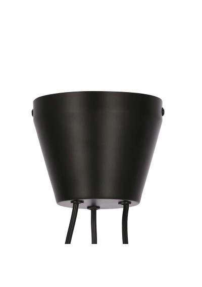 More pendant light 3xE27 black 55 cm - product image 3