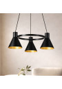 More pendant light 3xE27 black 55 cm - product image 7