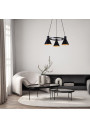 Lampa wisząca More 3xE27 czarny 55 cm - zdjęcie produktu 8
