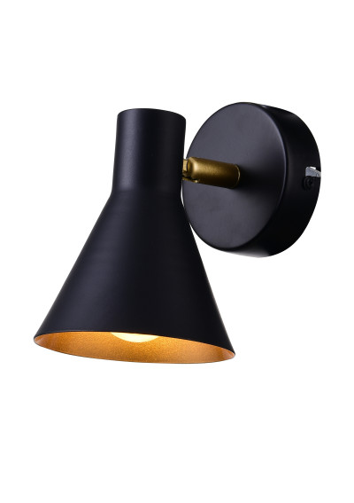 Less wall light 1xE14 matt black 13 cm - product image 3