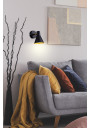 Less wall light 1xE14 matt black 13 cm - product image 4